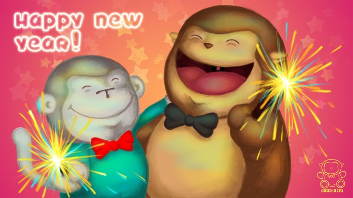 monkeybear new years 2015
